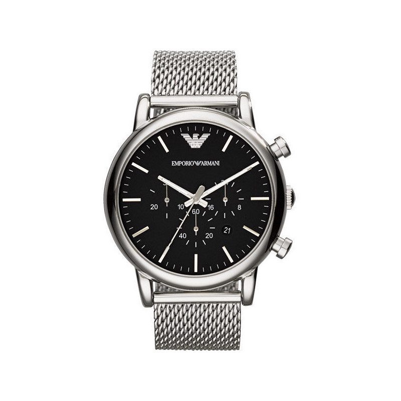 armani watch chronograph