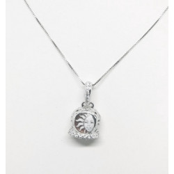 925 SILVER NECKLACE WITH...