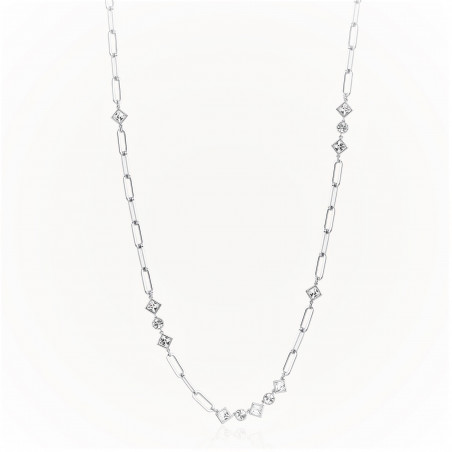 Women's Necklace Steel Emphasis BEH03