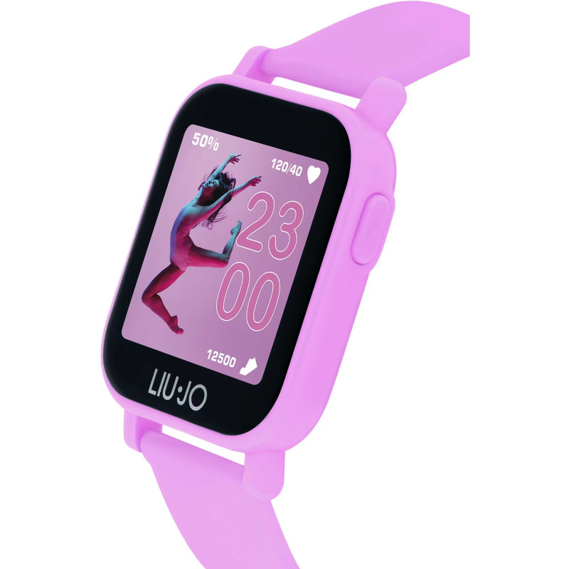 Orologio Smartwatch Donna LiuJo Fit SWLJ039 Cinturino in Silicone Colore  Nero