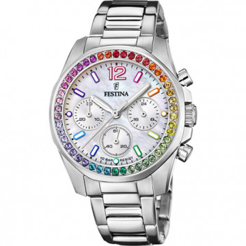 Orologio Smartwatch Donna LiuJo Fit SWLJ037 Cinturino in Silicone Colore  Bianco