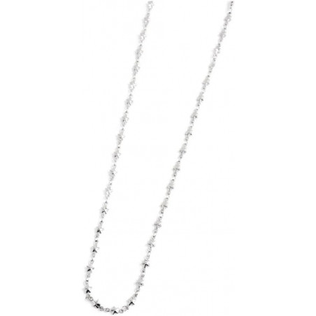 Collana Donna Marlù 2CA0007 in Acciaio Silver con Stelle