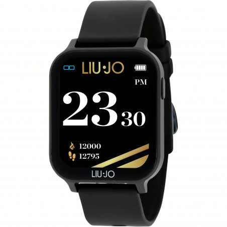 Orologio Smartwatch Donna Liujo Voice Energy SWLJ115 in SIlicone Nero