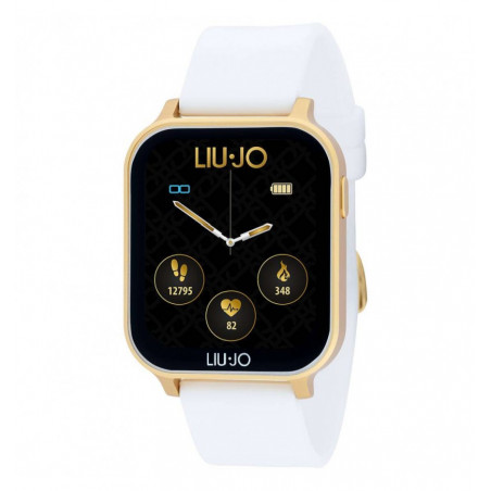 Orologio Donna Smartwatch Liujo luxury Voice Energy SWLJ114 Cinturino Silicone Bianco